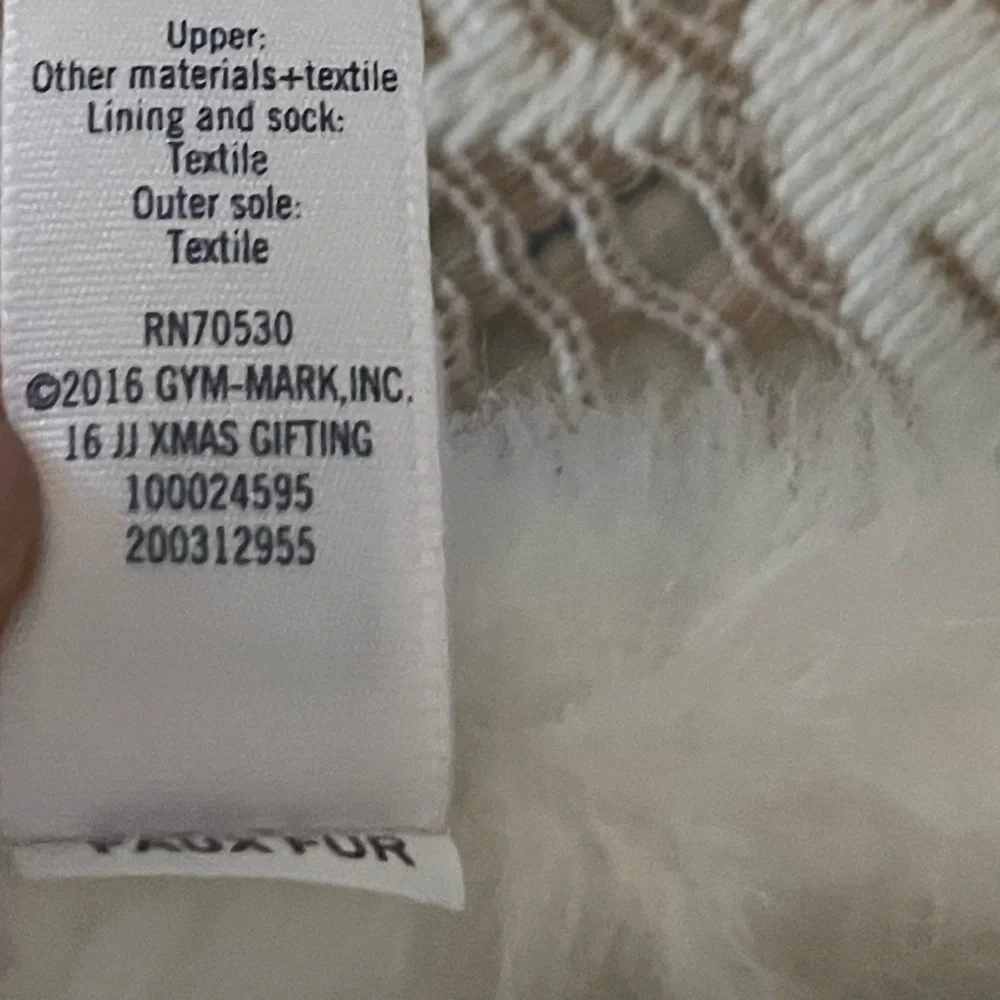 Janie and Jack Faux Fur Slippers with Fur Trim